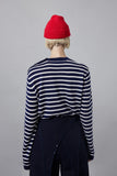 McIntyre Merino | Lightweight Knit | Gabriel White Stripe