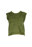 Olga de Polga | Aspen Alpaca Knit Vest | Moss