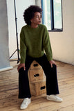Olga de Polga | Aspen Alpaca Knit Sweater | Moss