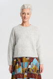 Olga de Polga | Aspen Alpaca Knit Sweater | Light Grey