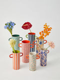 Jones & Co | Griffe Blue Floral Bud Vase