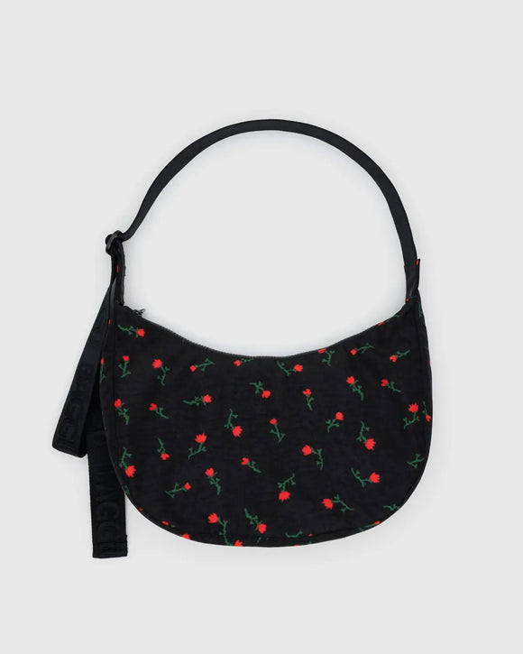 Baggu | Medium Nylon Crescent | Painted Wildflower