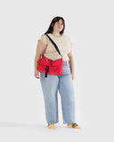 Baggu | Nylon Messenger Bag | Candy Apple
