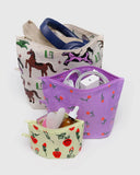 Baggu | Go Pouch | Painted Prairie