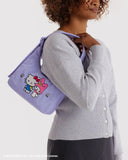 Baggu | Mini Nylon Shoulder Bag | Embroidered Hello Kitty & My Melody