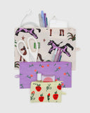 Baggu | Flat Pouch | Painted Prairie