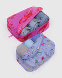 Baggu | Packing Cube Set | Sea Creatures