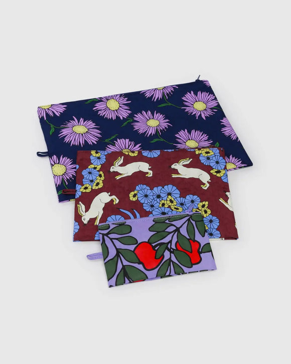 Baggu | Go Pouch | Night Orchard