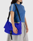 Baggu | Nylon Messenger Bag | Lapis