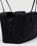 Baggu | Nylon Medium Bowler Bag | Black
