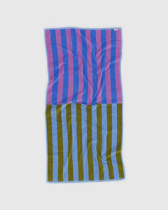 Baggu | Bath Towel | Cabana Stripe Mix