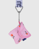 Baggu | Puffy Earbuds Case | Painted Wildflower