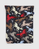 Baggu | Puffy Laptop Sleeve 16" | Horse Cut-Outs