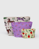 Baggu | Go Pouch | Painted Prairie