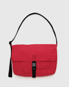 Baggu | Nylon Messenger Bag | Candy Apple