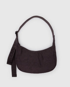 Baggu | Medium Nylon Crescent | Chocolate Plum