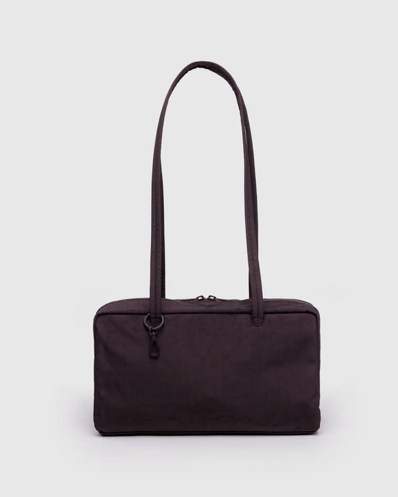 Baggu | Nylon Bowler Bag | Chocolate Plum