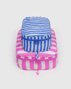 Baggu | Packing Cube Set | Painted Stripe