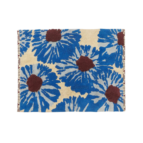 Sage x Clare | Isabella  Bath Mat | Azure