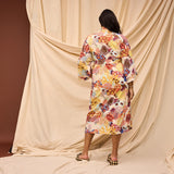Sage x Clare | Cora Cotton Robe | Pearl