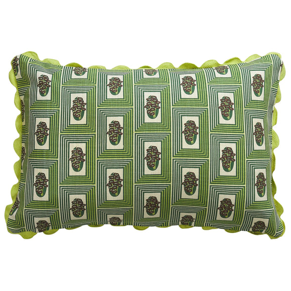 Sage x Clare | Antonella Cushion | Anise