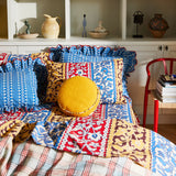 Sage x Clare | Delana Round Cushion | Dune