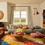 Sage x Clare | Emilia Embroided Cushion