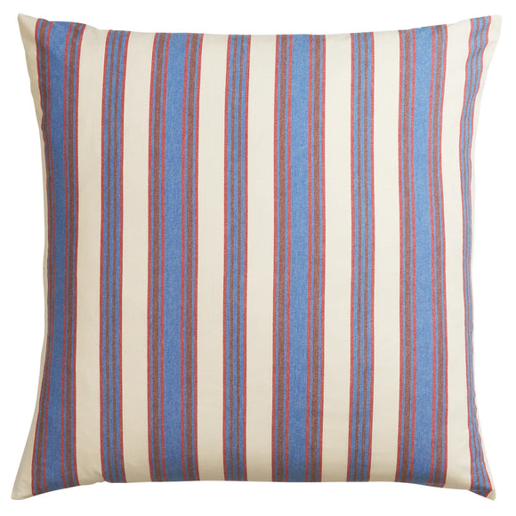 Sage x Clare | Selene Cotton Euro Pillowcase Set | Azure