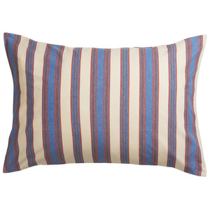 Sage x Clare | Selene Cotton Pillowcase Set | Azure