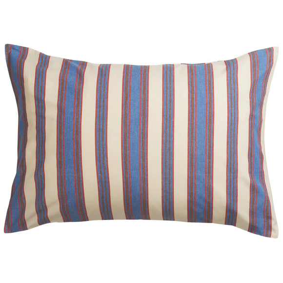 Sage x Clare | Selene Cotton Pillowcase Set | Azure