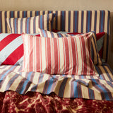Sage x Clare | Selene Cotton Pillowcase Set | Crimson