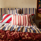 Sage x Clare | Selene Cotton Pillowcase Set | Crimson