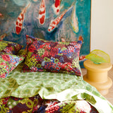 Sage x Clare | Cora Cotton Pillowcase Set | Garnet