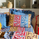 Sage x Clare | Thea Cotton Pillowcase Set | Vermillion