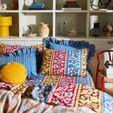 Sage x Clare | Thea Cotton Pillowcase Set | Vermillion