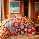 Sage x Clare | Thea Cotton Pillowcase Set | Vermillion