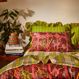 Sage x Clare | Naia Linen Pillowcase Set | Garnet | Standard