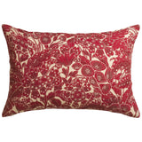 Sage x Clare | Lucia Linen Pillowcase Set | Crimson