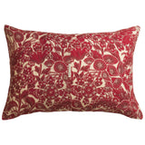 Sage x Clare | Lucia Linen Pillowcase Set | Crimson