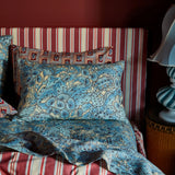 Sage x Clare | Lucia Linen Pillowcase Set | Cerulean