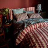 Sage x Clare | Lucia Linen Pillowcase Set | Cerulean