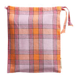 Sage x Clare | Isla Linen Pillowcase Set | Vivid Coral Standard