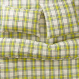 Sage x Clare | Isla Linen Pillowcase Set | Anise