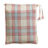 Sage x Clare | Isla Linen Pillowcase Set | Cerulean