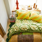 Sage x Clare | Clarice Cotton Pillowcase Set | Citrus