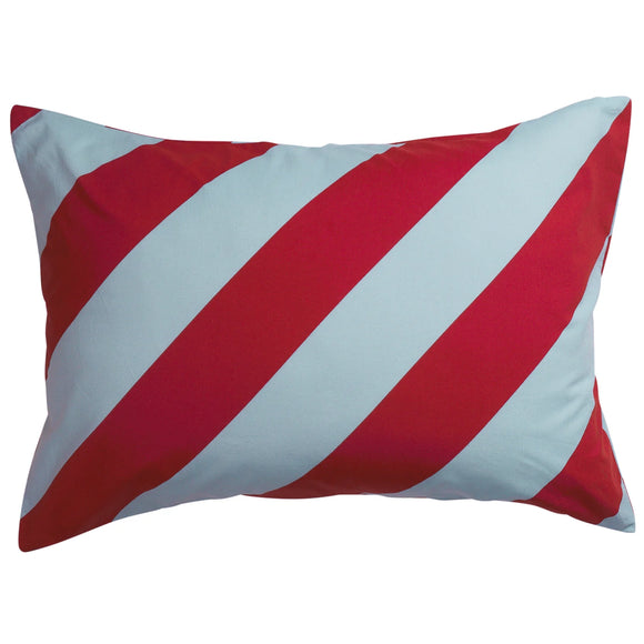 Sage x Clare | Clarice Cotton Pillowcase Set | Crimson