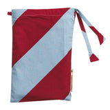 Sage x Clare | Clarice Cotton Pillowcase Set | Crimson