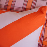 Sage x Clare | Clarice Cotton Pillowcase Set | Flame