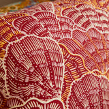 Sage x Clare | Claudelle Linen Pillowcase Set | Crimson