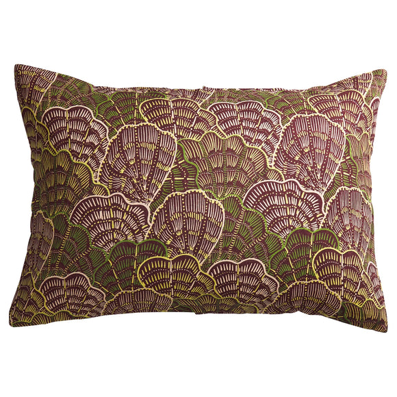 Sage x Clare | Claudelle Linen Pillowcase Set | Garnet